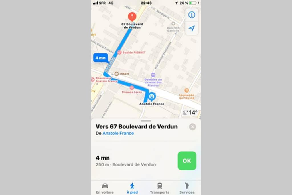 L'Urbain, Metro Anatole France, Proche Gare, Chu Apartment Rennes Ngoại thất bức ảnh